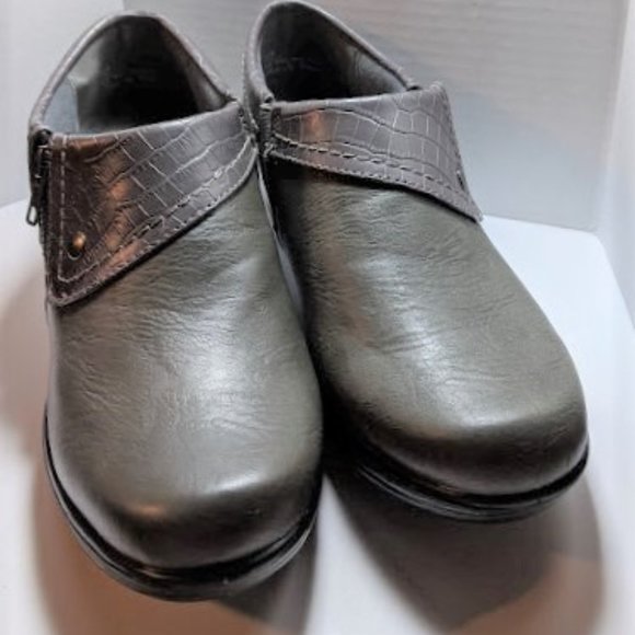 Easy Street Darcy Zipper Gray Closure Comfort Wave Shooties 9.5 New w/out Box - Picture 4 of 8